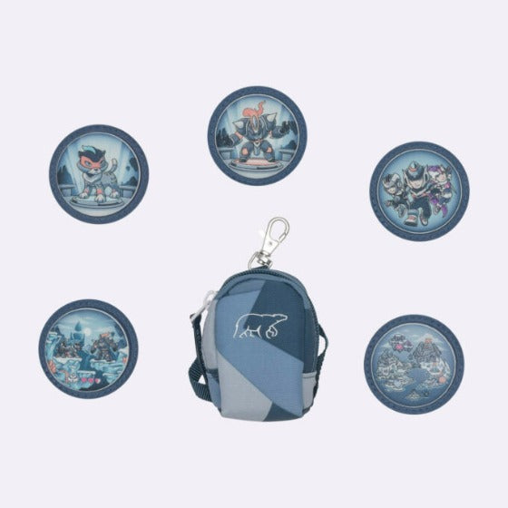 Mini backpack with buttons, Tiger Race