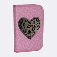 Single section pencil case with content, Furry