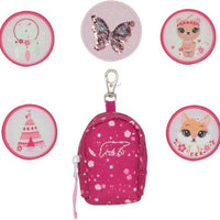 Mini backpack with buttons, Forest Deer