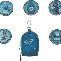 Mini backpack with buttons, Ninja Master