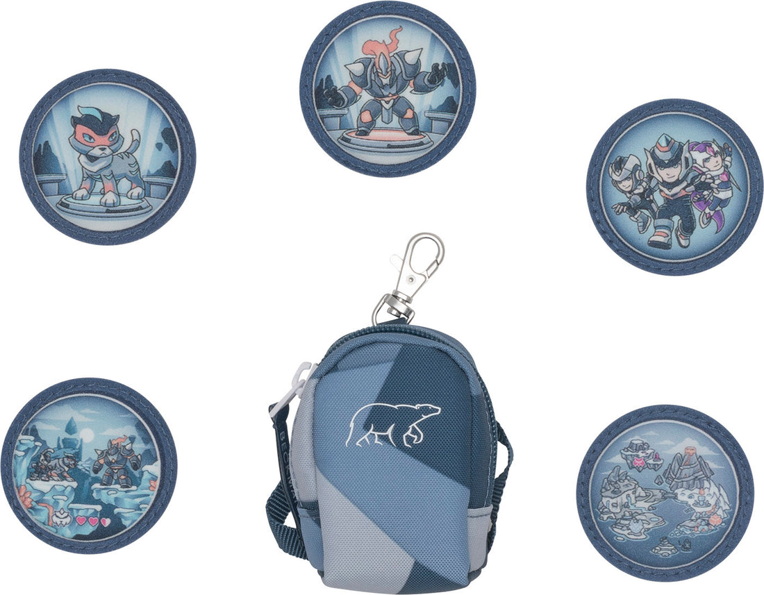 Mini backpack with buttons, Tiger Race