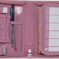 Single section pencil case with content, Furry