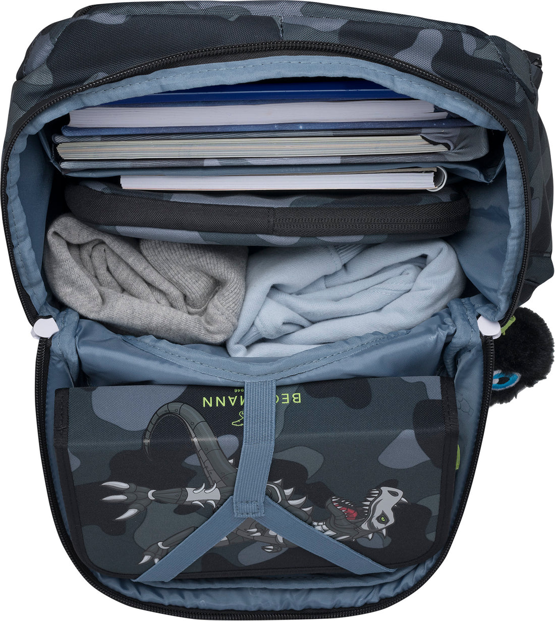 Open View Best Kids Backpack New Zealand Cameo Print