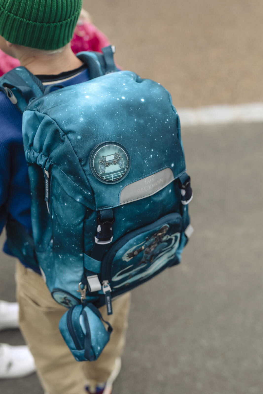 Mini backpack with buttons, Ninja Master
