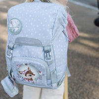 Mini backpack with buttons, Forest Deer Dusty Mint