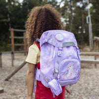 Mini backpack with buttons, Candy