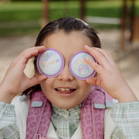 Mini backpack with buttons, Furry