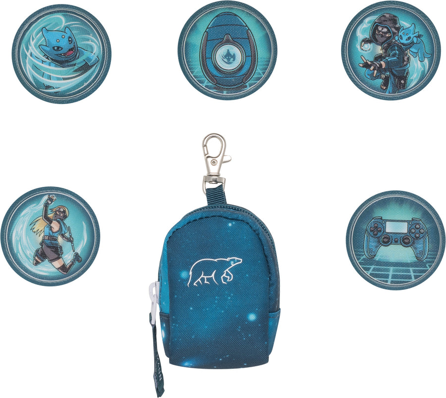 Mini backpack with buttons, Ninja Master